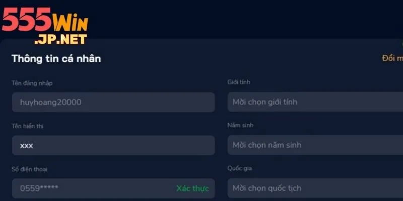 Cung cấp chính xác thông tin rút tiền cho nhà cái